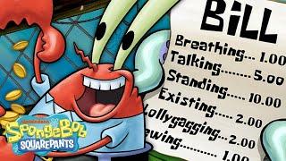 Mr. Krabs' GREEDIEST Moments Ever!  SpongeBob