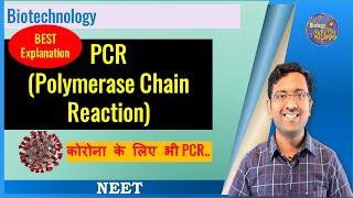 Polymerase Chain Reaction (PCR) I NEET I Dr Kunal Tatte (KT)