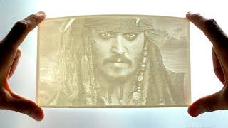  Литофания невероятная техника печати фотографий на 3D принтере Lithophane #Shorts  Игорь Белецкий