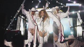 Beyoncé performs halftime show in Houston