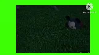 Tsum Tsum Mickey Running Green Screen