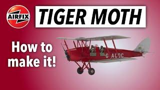 AIRFIX TIGER MOTH FROM LIDL - how to build it!