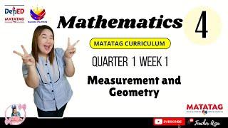 MATATAG Math 4 Quarter 1 Week 1 - Measurement and Geometry