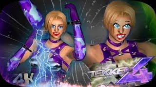 Nina ( Steve  Moves ) Tekken 4 Remastered UHD 4K 60 FPS