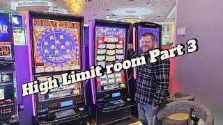 When you never want to leave the High Limit Room! $30 Top Dollar Pinball Huff n Puff Part 3 #slots