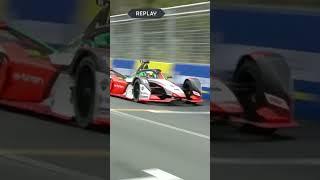 When it's not your day  Vandoorne was sent SPINNING on the overtake in Rome ‍ #FormulaE #shorts