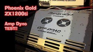 Phoenix Gold ZX1200ti Rare Amp on Dyno AD-1