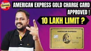 AMERICAN EXPRESS GOLD CHARGE APPROVE ആയി ? APPLY THROUGH REFFERAL LINK GET FIRST YEAR FREE ?