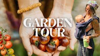 Full Garden Tour | Week One | 2025 | Whispering Willow Farm