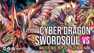 Yu-Gi-Oh! Master Duel - Replay - Platinum Rank - Cyber Dragon VS Swordsoul