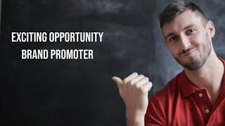 Exciting Opportunity as Brand Promoter,#job #viral #jobsearch #jobvacancy #hiring #education