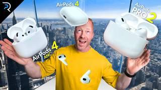 DON'T make a MISTAKE! (AirPods 4 vs AirPods 4 ANC vs AirPods Pro 2)