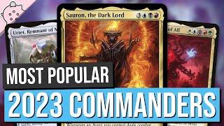 2023's Most Popular Commanders | Powerful Commanders | EDH | MTG | Magic: the Gathering