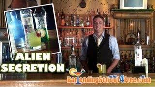 How to make the Alien Secretion Cocktail (Drink Recipes)