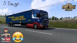 Euro Truck Simulator 2 - 5 Dinge, die ein ETS2 Fahrer nie sagen würde :D