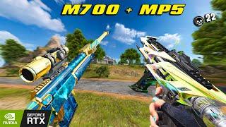 M700 + MP5 22 kill random squad Blood strike max graphic rtx 2060