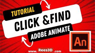 Click and Find Game - Adobe Animate | Rees3D.com