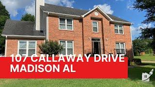 *WITHDRAWN* 107 Callaway Drive, Madison Alabama Video Walk Thru