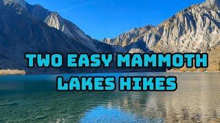 Two EASY Mammoth Lakes Hikes - Perfect for Shoulder Season!