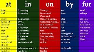 KEY TO ENGLISH PREPOSITIONS IN ENGLISH GRAMMAR.  LESSONS FOR BEGINNERS AND INTERMEDIATE LEVEL
