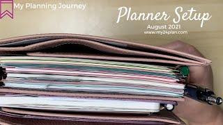 Planner Flip Thru | A5 Moterm Rings | August 2021