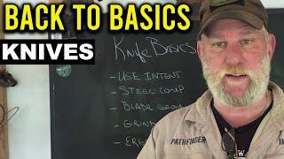 Back to Basics: Knife Discussion with Dave Canterbury