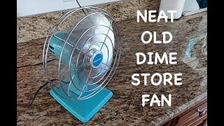 Estate Sale old Eskimo 9" dime store fan to add to my collection