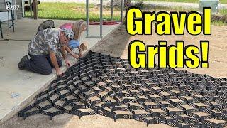 Using Geo-Cell Gravel Grids for a MAINTENANCE FREE Driveway!