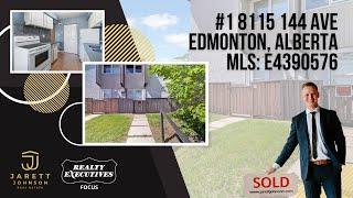 Townhouse For Sale Central Edmonton | #1 8115 144 Ave | Jarett Johnson Real Estate