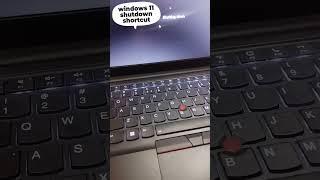 windows 11 shutdown keyboard shortcut #shorts #technology #computer