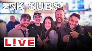  LIVE: CELEBRATING 25K SUBS! Lots of JACKPOTS! MASSIVE High-Limit Session | Jackpot Slot Spot