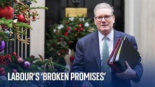 Labour's 'broken promises' explained