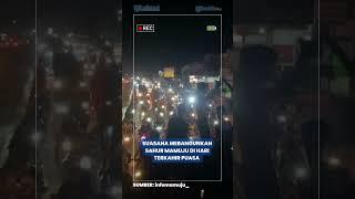 Suasana Mebangunkan Sahur Mamuju di Hari Terkahir Puasa