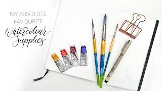 My Absolute Favourite Watercolour Supplies