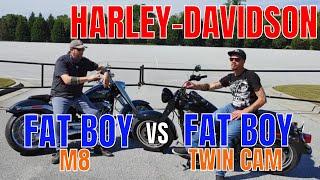 Harley-Davidson Fat Boy vs Fat Boy (Twin Cam vs Milwaukee 8)