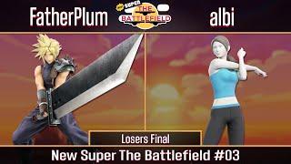 NSB # 03 | FatherPlum (Cloud) vs albi (Wii Fit) | Losers Final | SSBU Smash Ultimate