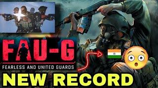 FAU-G  Game New Record | Pubg latest update | Faug pre registration Play Store and app store