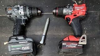 Milwaukee Vs Flex Vs Makita Live