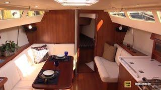 2015 Marlow-Hunter Marlow 31 Sailing Yacht - Deck and Interior Walkaround - 2015 Annapolis Boat Show