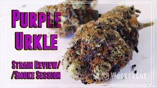 Purple Urkle || Strain Review & Smoke Session