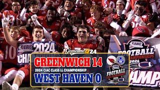 Greenwich shuts out West Haven to win 2024 Class LL championship