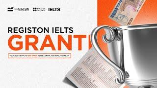 "Registon" ta'lim loyihasi "Registon IELTS Granti" tanlovining 3-mavsumiga start beradi.