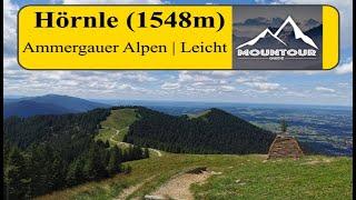 Aufstieg zum Hörnle (1548m) | Ammergauer Alpen | Überschreitung aller drei Gipfel