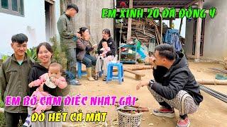 EM BƠ CÂM ĐIẾC NHÁT GÁI ĐỎ HẾT CẢ MẶT KHI EM XINH 20 ĐÃ ĐỒNG Ý LÀM NHÀ XONG SẼ VỀ CHUNG 1 NHÀ..