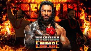 How To Make Roman Reigns in Wrestling Empire 2024 | The Tribal Chief | Wrestling Empire | AWE