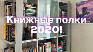 Книжные полки 2020! Моя коллекция книг!