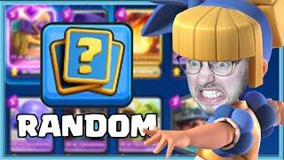  RANDOM DECKS WITH DAGGER DUCHESS VS NOOBS IN 9000 TROPHIES / Clash Royale