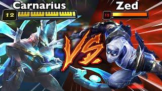 Thrillingly close game against Zed in high elo! | Carnarius | League of Legends
