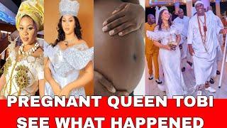 QUEEN TOBILOBA PREGNANCY SEE REACTION OF IVF SHE ALLEGEDLY DID AND OONI OF IFE