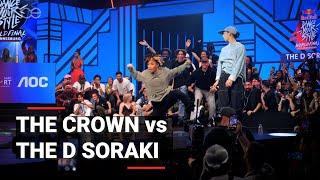 THE CROWN  vs THE D SORAKI  - top 16 | stance x Red Bull Dance Your Style World Finals 2022 4k